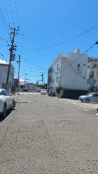 和歌山市北新3丁目　土地の前面道路含む現地写真