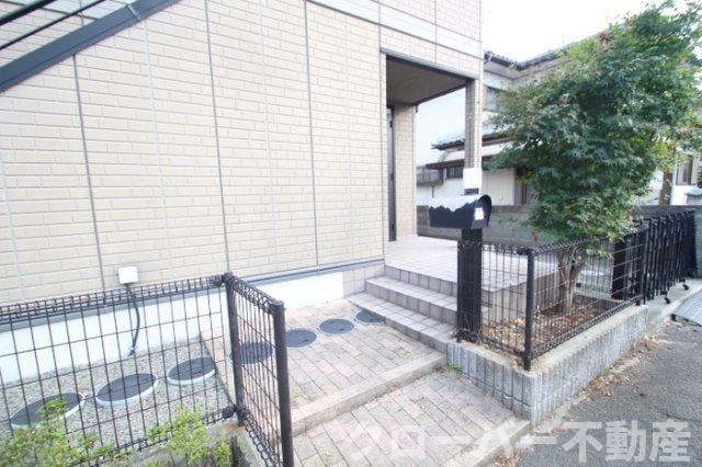 森ハイツのエントランス