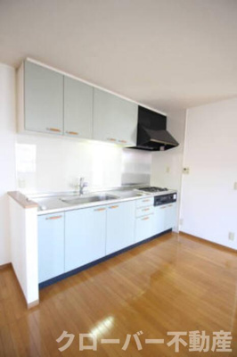 【キッチン】 | 森ハイツ | 2F LDK(2600ｻｲｽﾞのｼｽﾃﾑｷｯﾁﾝ)