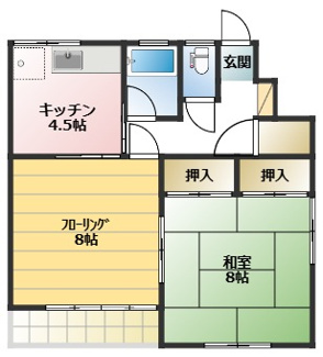 【間取り】 | トゥルーホーム(川井荘)