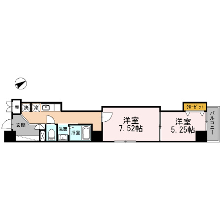 【間取り】 | レジデンス大森