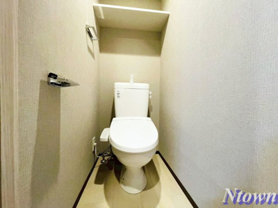 【トイレ】 | メイクスアート大曽根 | ゆったりとした空間のトイレです