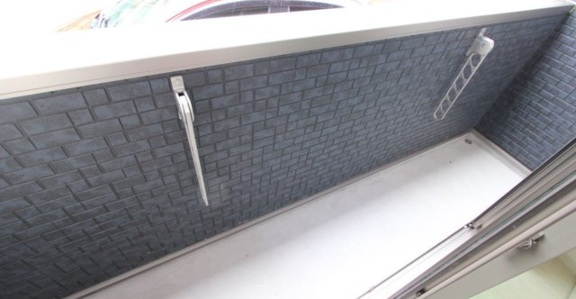 愛知県名古屋市　一棟売アパートのバルコニー