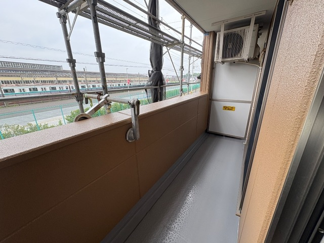 RAFFINO美園のバルコニー