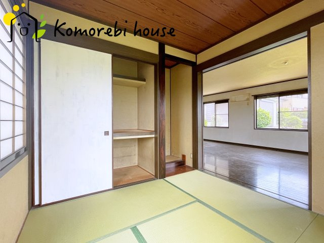 さいたま市西区清河寺　中古一戸建ての和室|和室があれば、来客や子供用のスペースとして活躍します