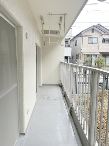 ドルミ葛西のバルコニー|陽当たり良好のバルコニー◎お洗濯物も大喜びです♪