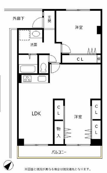 ドルミ葛西の間取り