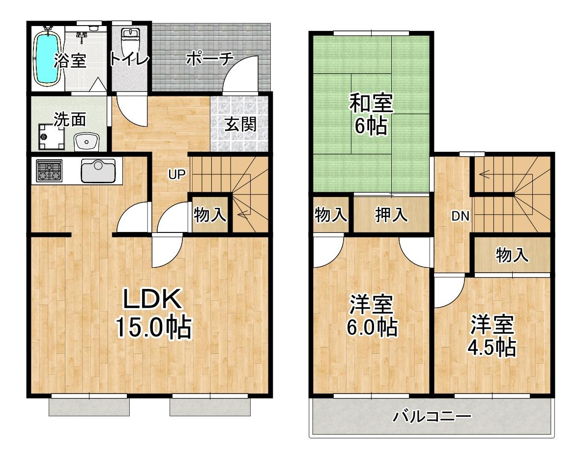 アネックスタウンの間取り|※間取りが現況と異なる場合は現況を優先します※
