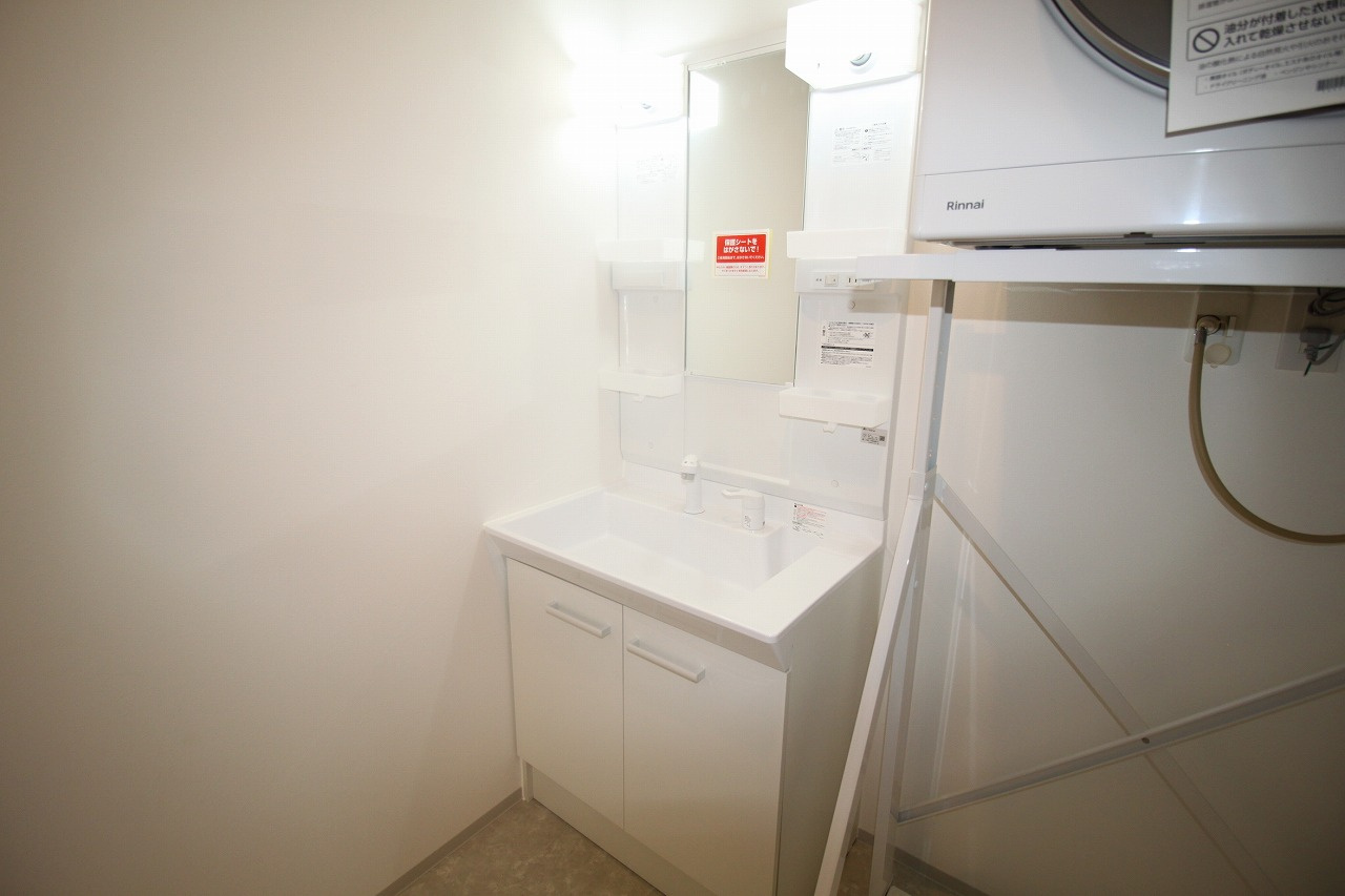 一宮東町2丁目　新築戸建　１号棟　【内覧可能】の独立洗面台