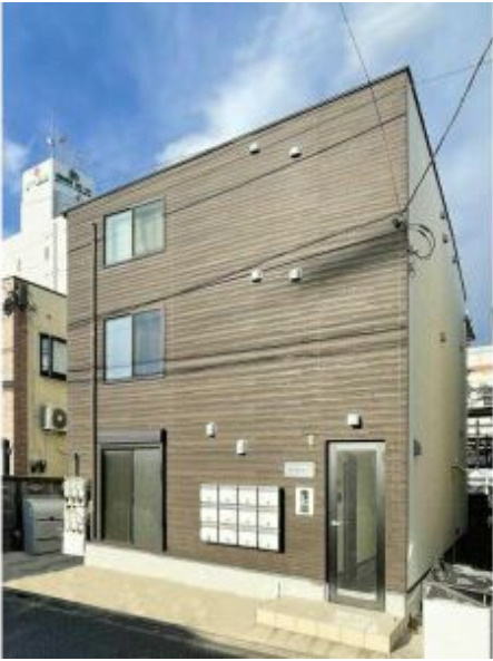 杉並区上高井戸３丁目のアパートの外観
