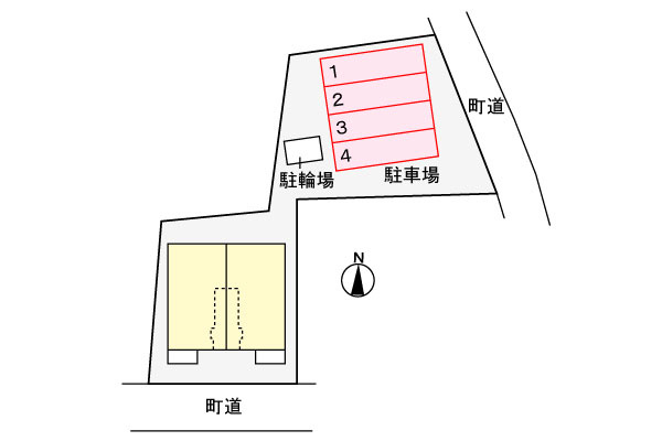 ガーデン　デスパシオの区画図