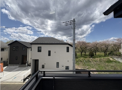 【展望】 | kolet昭島拝島町 | 春は桜の木が見れる綺麗な景色です。