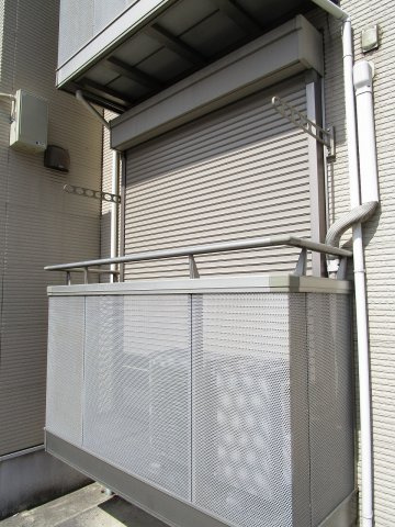 コンフォート黒須のバルコニー