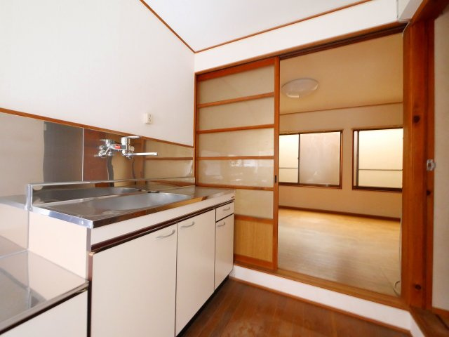 杉山連棟のキッチン