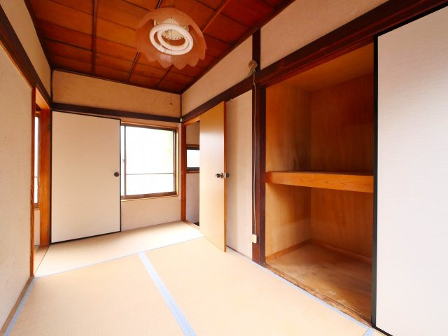 杉山連棟の和室|きれいな和室です