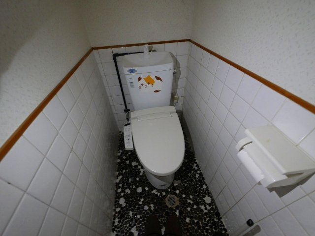杉山連棟のトイレ|ゆったりとした空間のトイレです