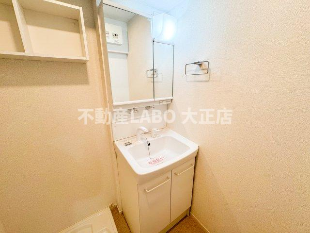 ディアコート此花の洗面所