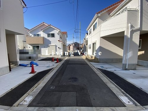 【前面道路含む現地写真】 | 【仲介手数料０円】茅ヶ崎市今宿　新築一戸建て　全8棟 | 茅ヶ崎市今宿　新築一戸建て　全8棟