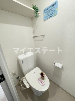 【トイレ】 | フルール | 同型・現況優先（写真は105）