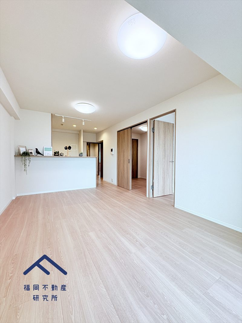 ロワールマンションアール板付壱番館の居間・リビング