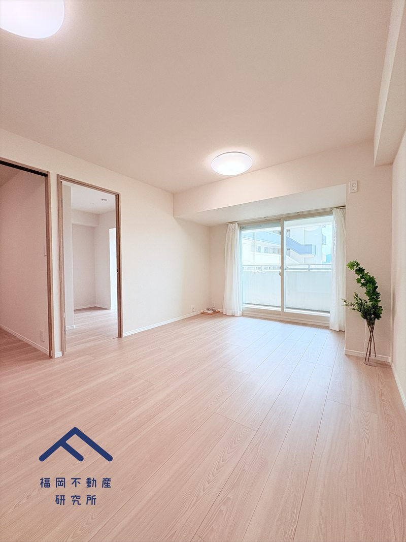 ロワールマンションアール板付壱番館の居間・リビング