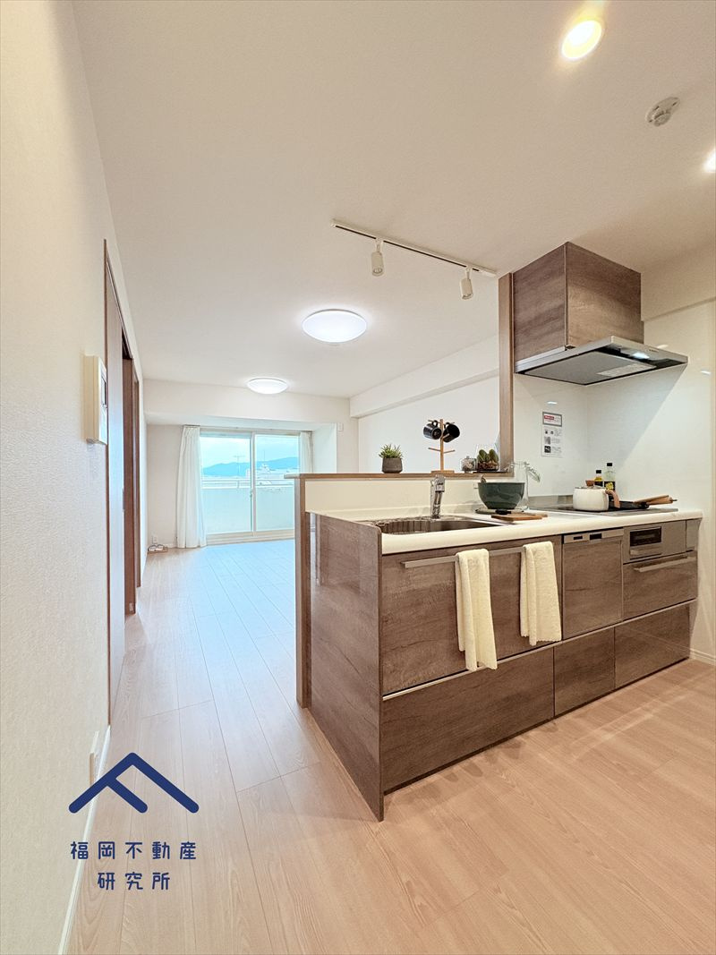 ロワールマンションアール板付壱番館のキッチン