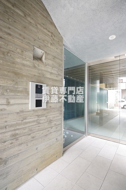 花の木ライズのエントランス|オートロック