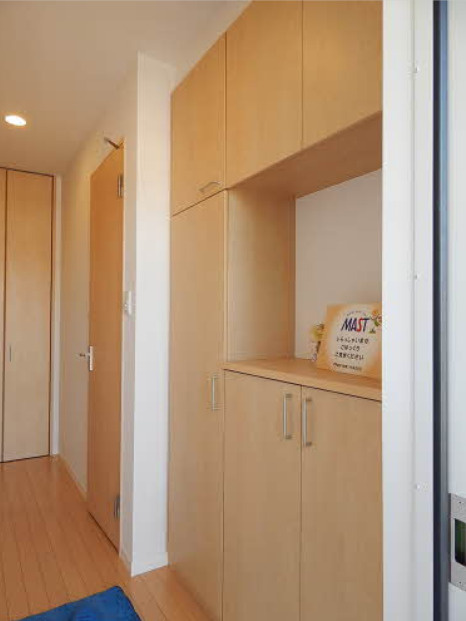 かぐや姫パークB棟の玄関|玄関です