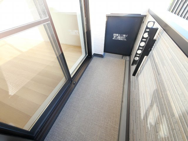 ヒカルサ奈良大森西ノースのバルコニー|バルコニー付きです
