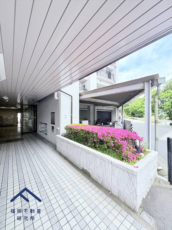 福岡リバーキャッスルのエントランス