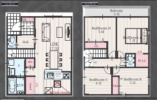  | 【名古屋市中村区横井2丁目107新築戸建2号棟】✨️仲介手数料無料✨️八社小学校・御田中学校