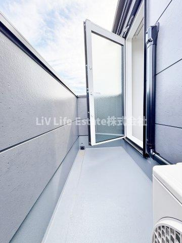 Kolet東大和#02のバルコニー