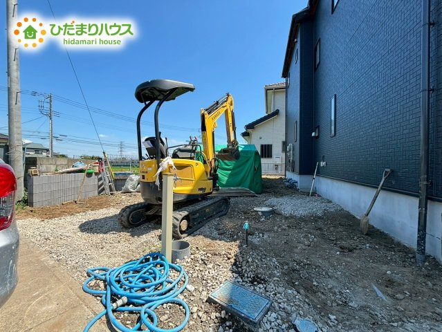 滑川町月輪　新築一戸建て　ブルーミングガーデン　01の駐車場|カースペース3台分あります！