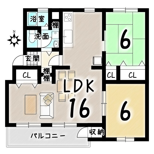 メゾン神足１号棟