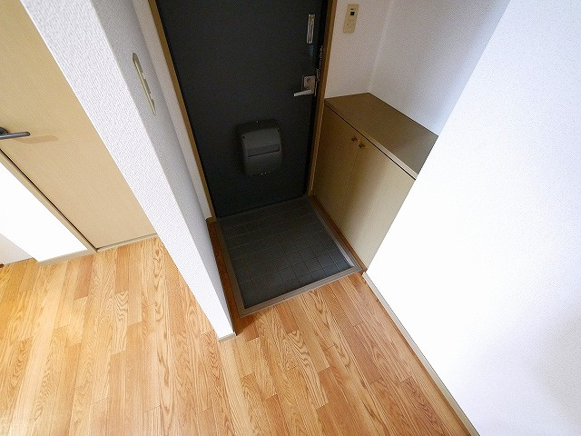 メゾン・ド・アネックスの玄関|明るい玄関です