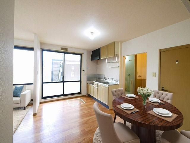 メゾン・ド・アネックスの居間・リビング|CGで家具等を配置したもので家具等は含まれません
