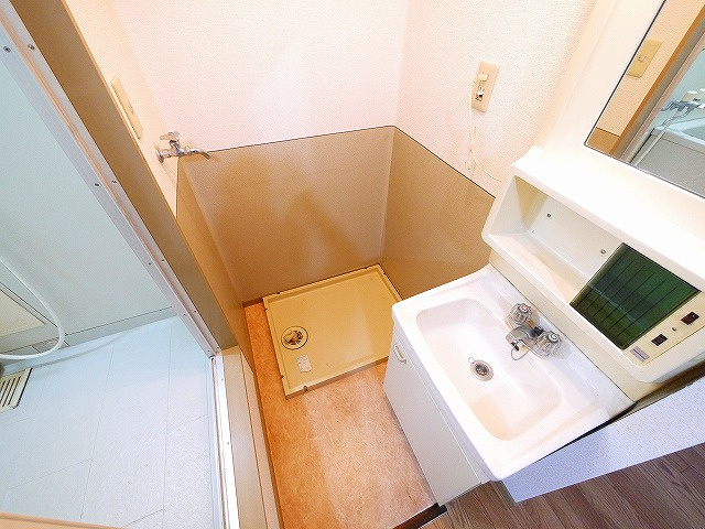 メゾン・ド・アネックスの洗面所|広い洗面スペース