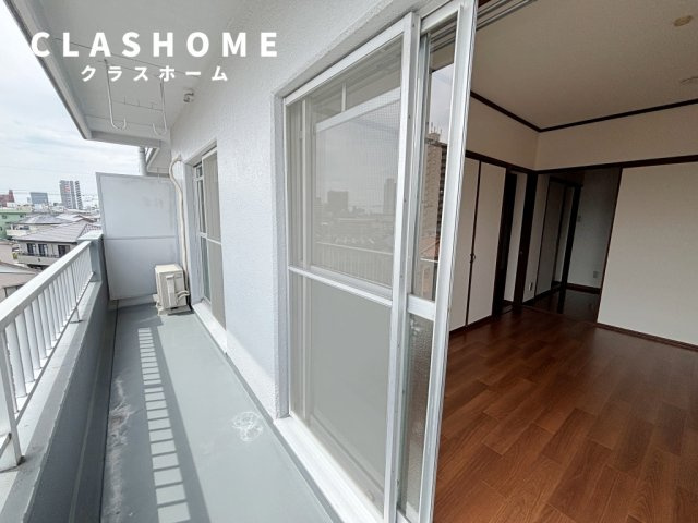 マンション浅井　　刈谷市近郊の賃貸はクラスホームのバルコニー