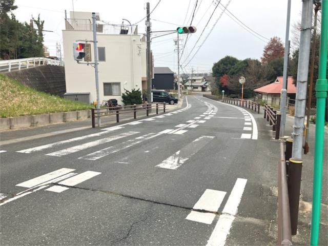 売地　豊橋市高師本郷町の前面道路含む現地写真|前面道路