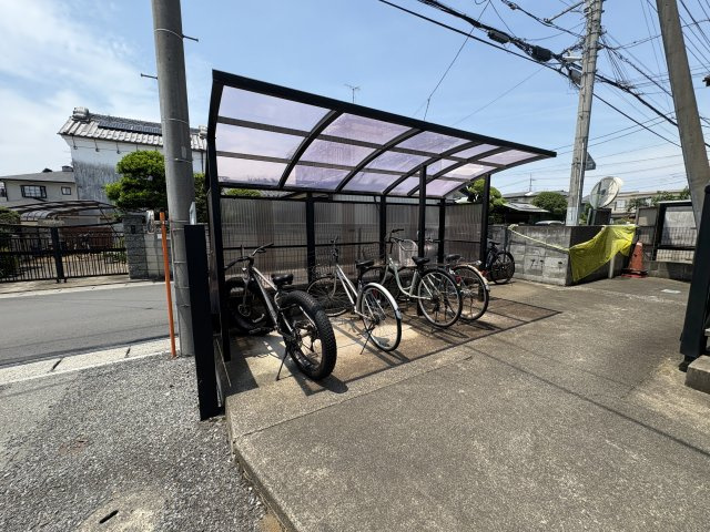 ラークハイツB棟のその他共用部分|駐輪場です