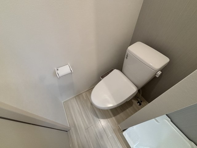 モンターニャ・グランデ東岩槻Aのトイレ|落ち着いたトイレです