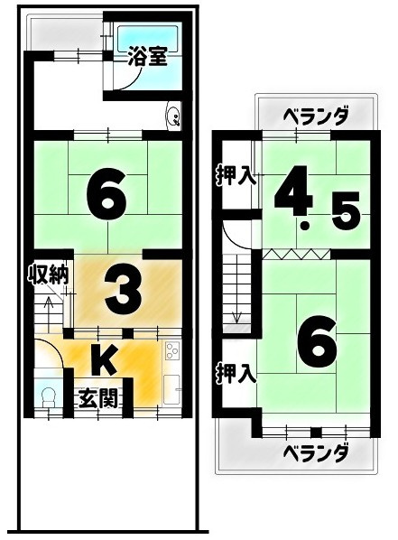 太秦一町芝町