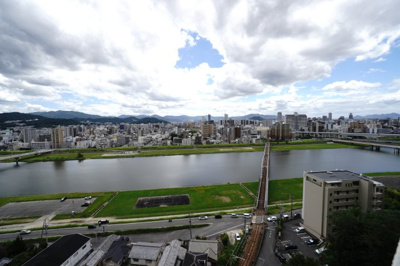 【展望】 | 【上質リノベ】コスモ三滝本町 | 現地（2025年7月26日10：00頃）撮影