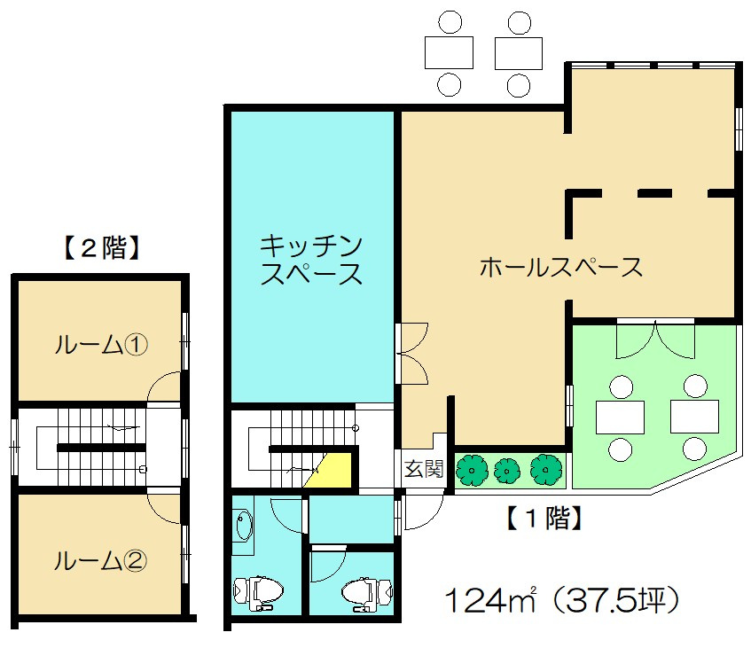 コートビレッジ桜ヶ丘PartIテラスの間取り|希少ミニ・ショッピングモール物件【コートビレッジ桜ヶ丘PartⅠテラス】