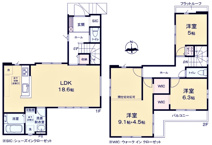 西東京市北町11期　全1棟　1号棟の画像