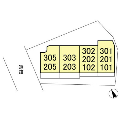 【区画図】 | ヴィラ松本