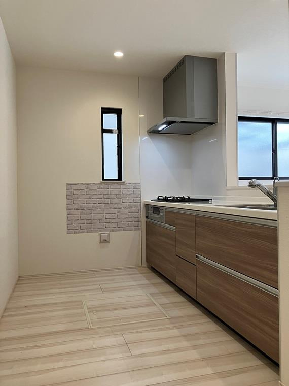 門井町戸建のキッチン