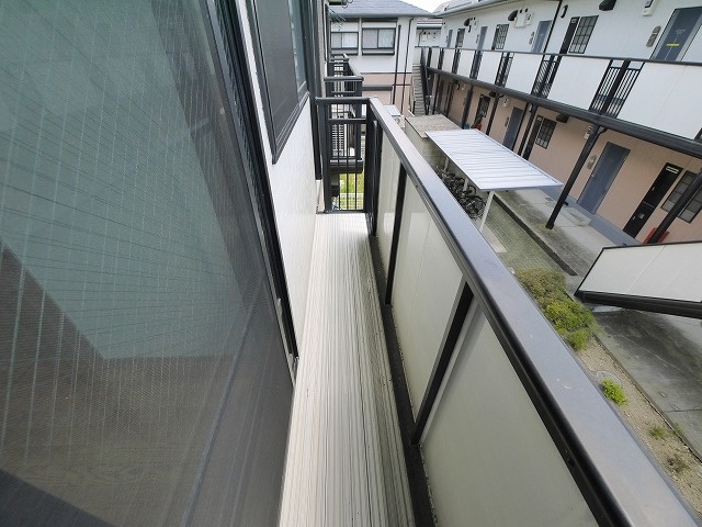 メゾン・ド・アンビアンスのバルコニー|落ち着いた時間を過ごせるバルコニーです