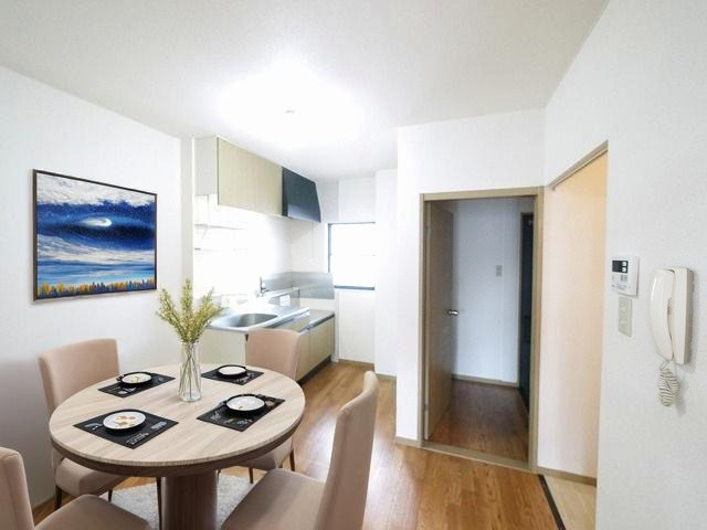 メゾン・ド・アンビアンスの居間・リビング|おしゃれなリビングです