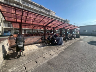 バイク置き場